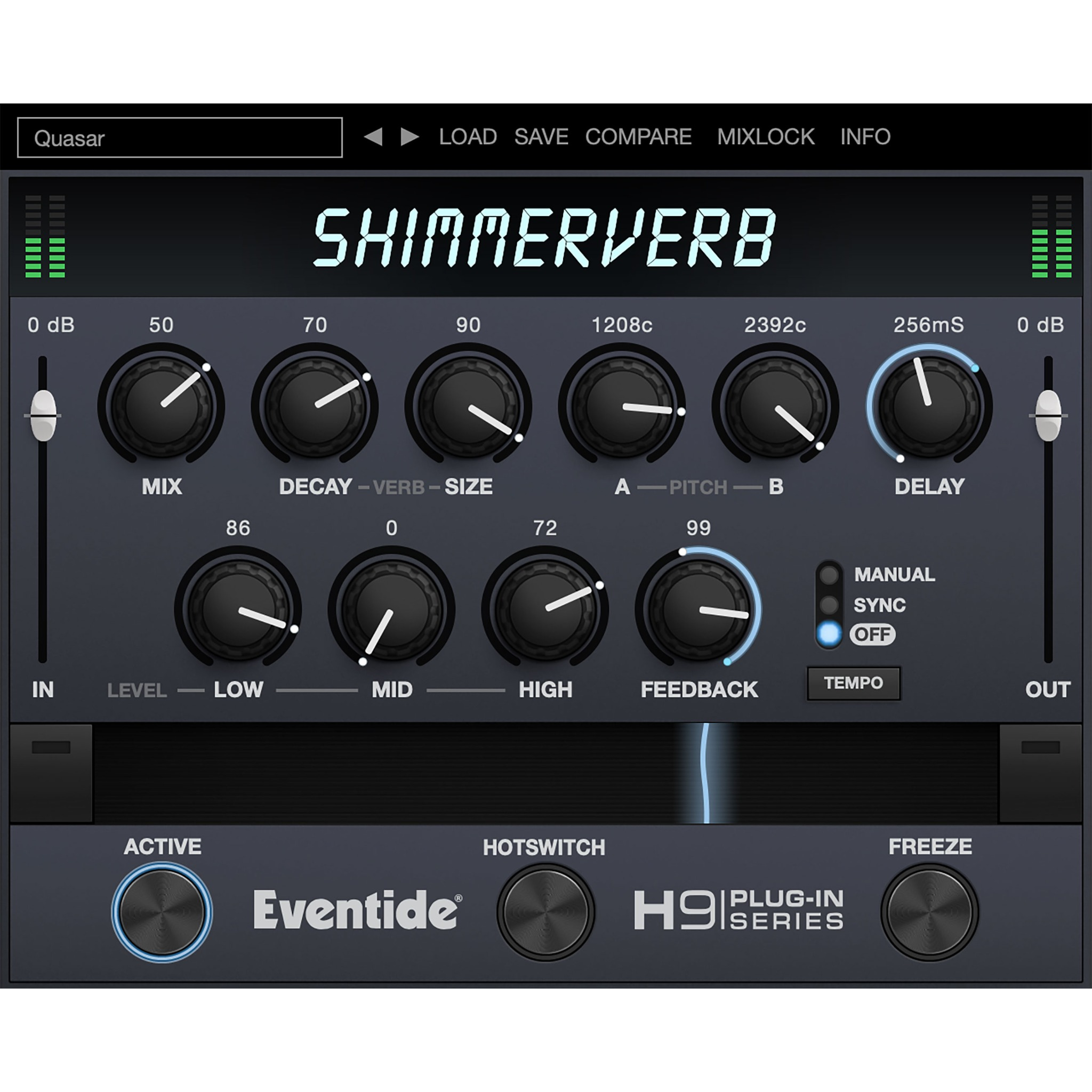 ShimmerVerb User Interface